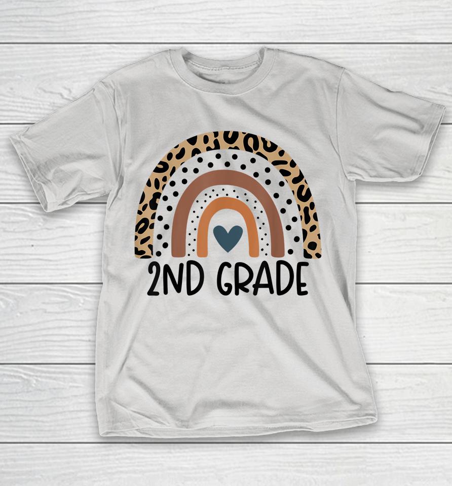 2nd Grade Rainbow Teacher Team Second Grade Squad Girls Boys Shirts