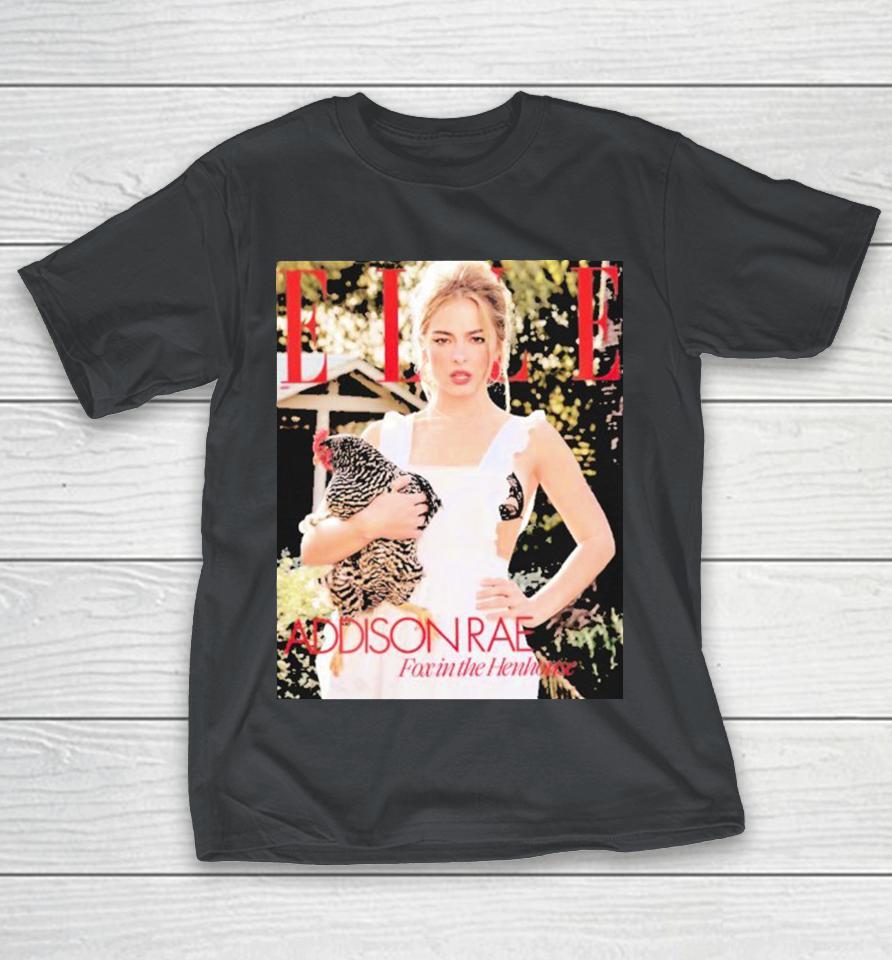 Addison Rae ELLE Magazine Cover May 2025 Fox In The Henhouse Editorial ...