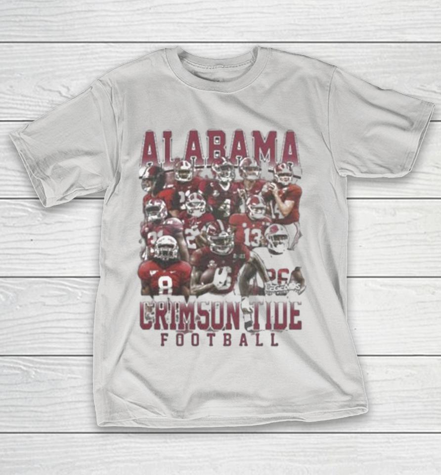 Alabama Crimson Tide Football Heavy Weight Legends Football Player Shirts