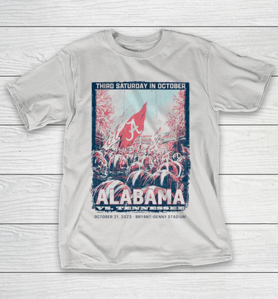 Alabama vs Tennessee 2023 Third Saturday In October Shirts WoopyTee