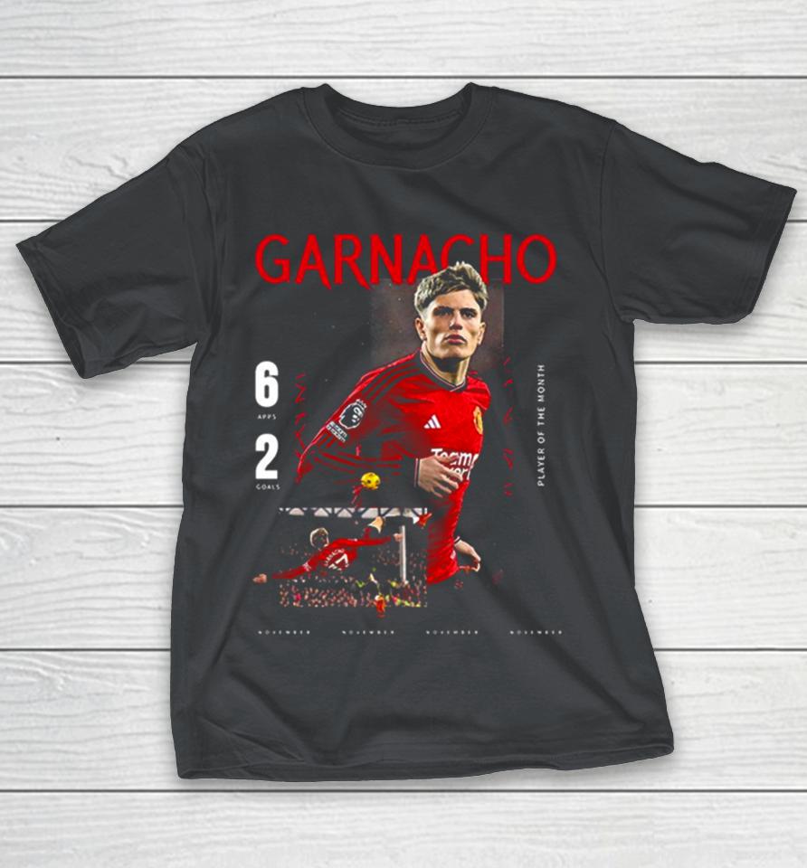 Alejandro Garnacho Is MUFC’s Player Of The Month For November Shirts