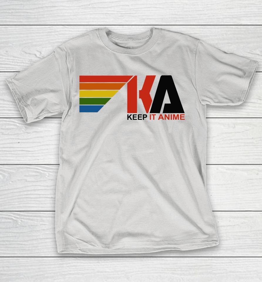 Animemotel Merch Keep It Anime Shirts WoopyTee