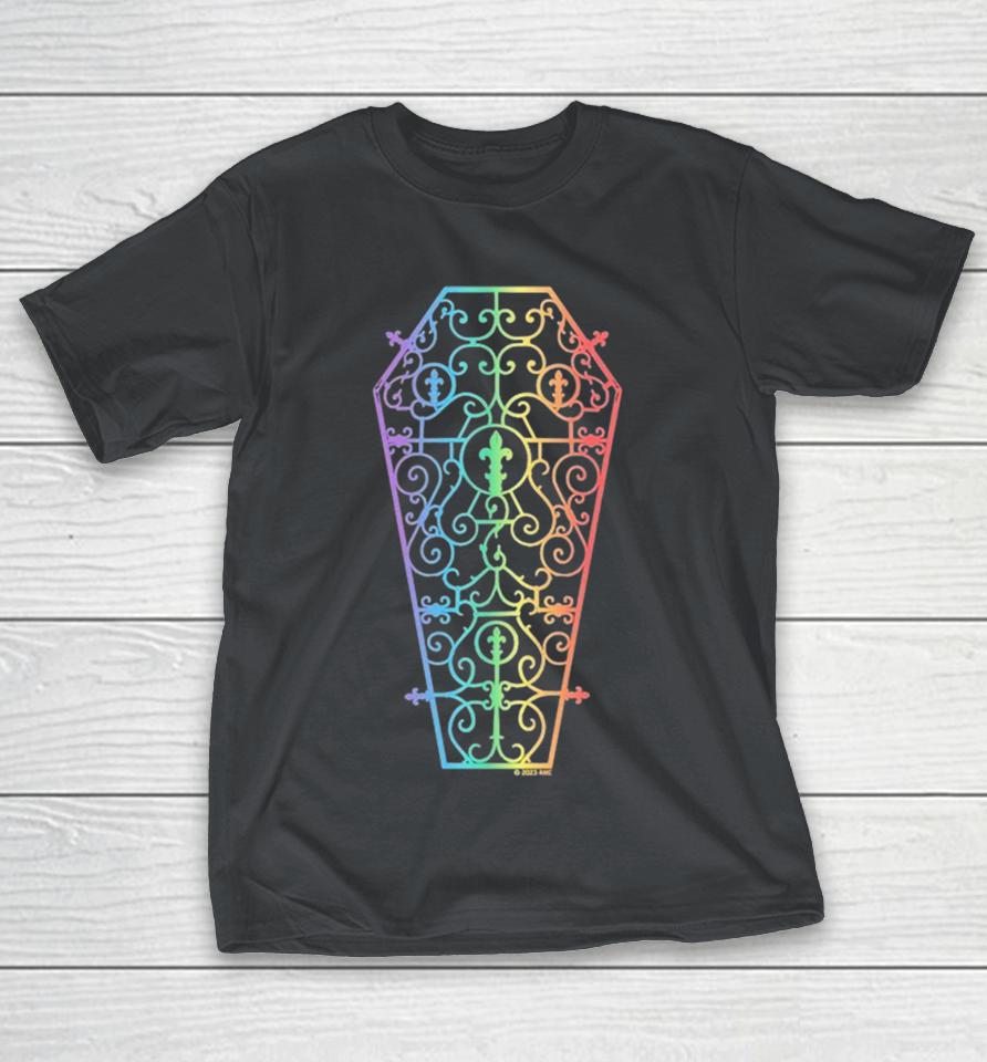 Anne Rice’s Interview With The Vampire Love Rainbow Coffin Pride Coffin Shirts
