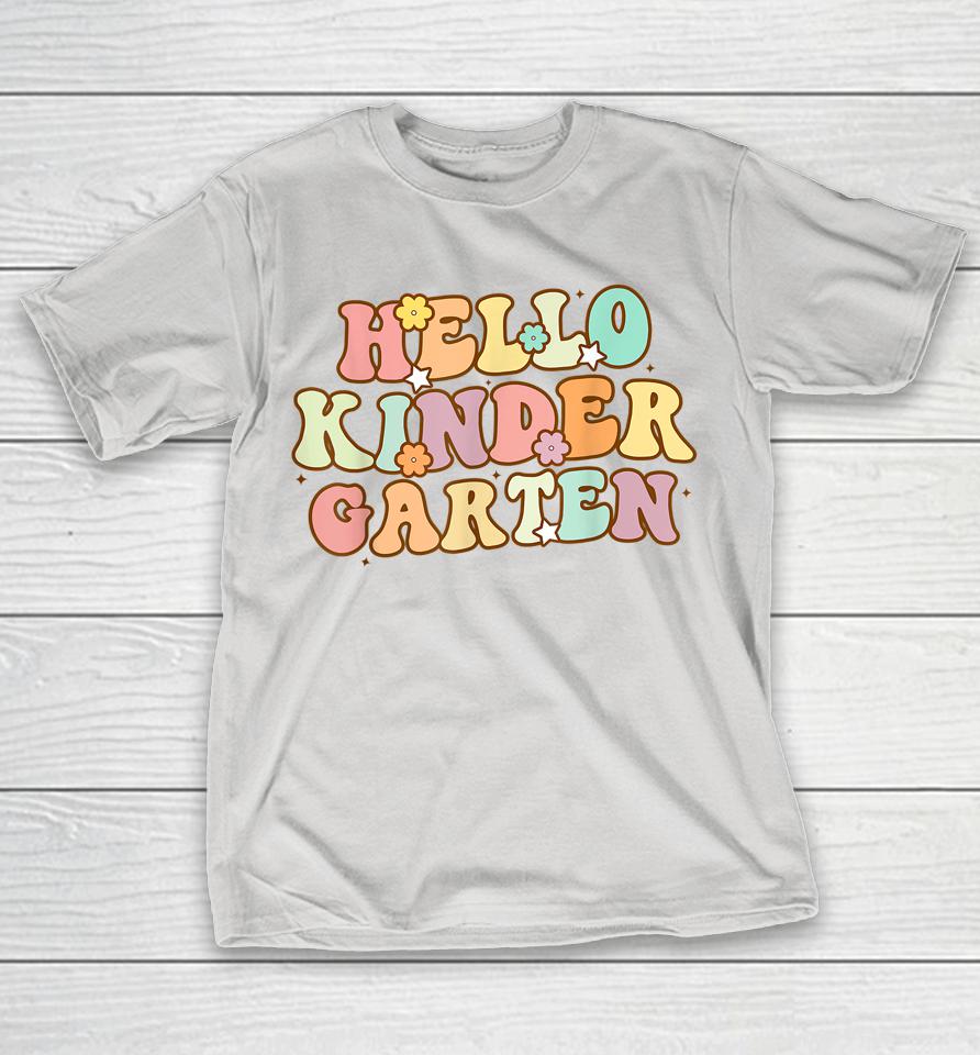 Back To School Hello Kindergarten Shirts