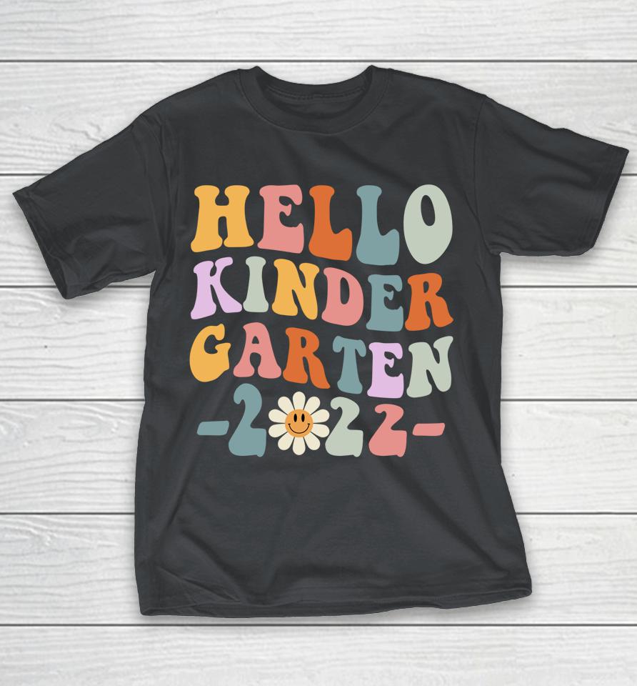 Back To School Hello Kindergarten Squad Teachers & Students Shirts