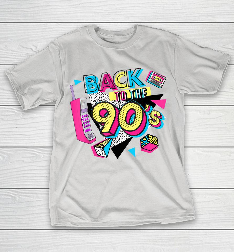 Back To The 90s Outfits Retro Costume Party Cassette Tape Shirts