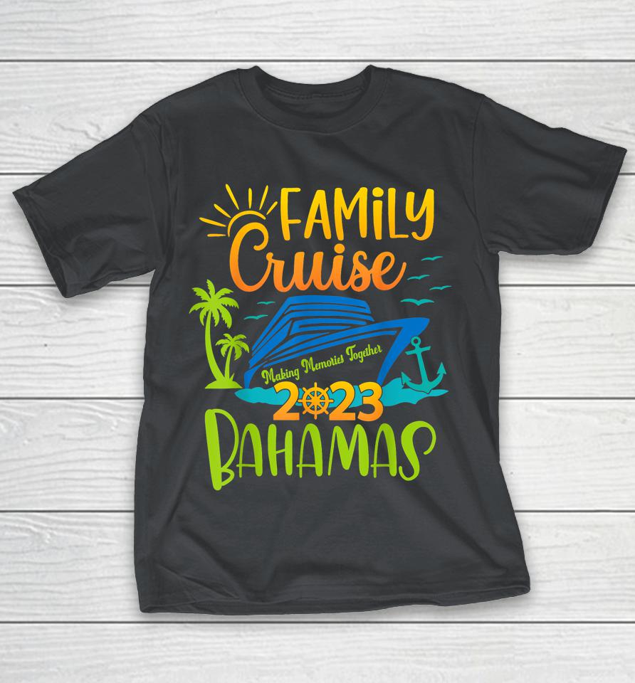 Bahamas Cruise 2023 Family Friends Group Vacation Matching Shirts