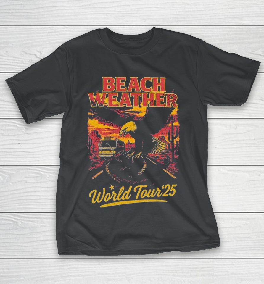 Beach Weather Live In Concert World Tour 2025 Eagle Snake Shirts