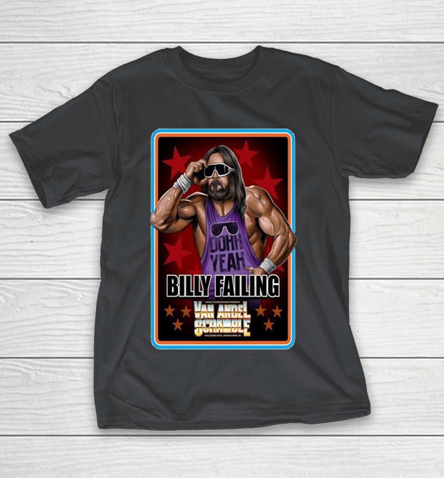 Billy Failing Halloween 2023 Grand Rapids Tour Shirts