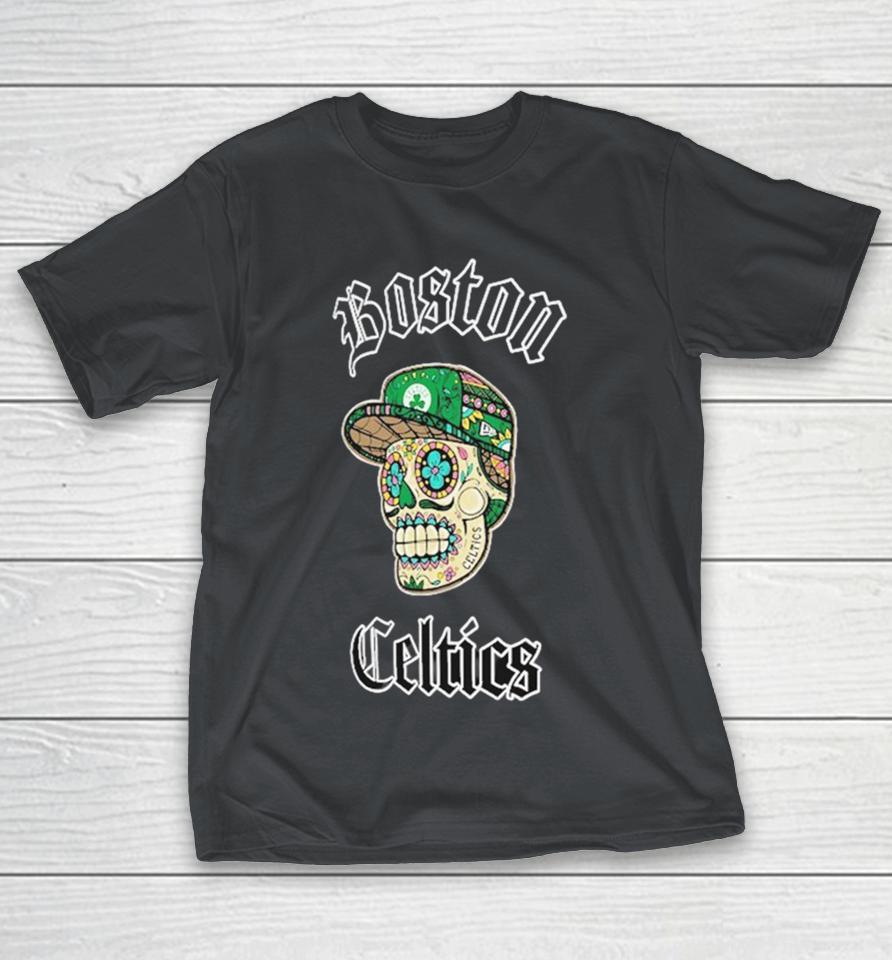 Boston Celtics New Era Sugar Skulls Shirts