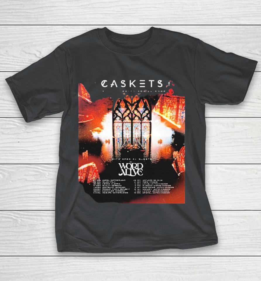 Caskets The Only Heaven You’ll Know UK And Europe Tour 2025 Dates List For November And December 2025 Shirts