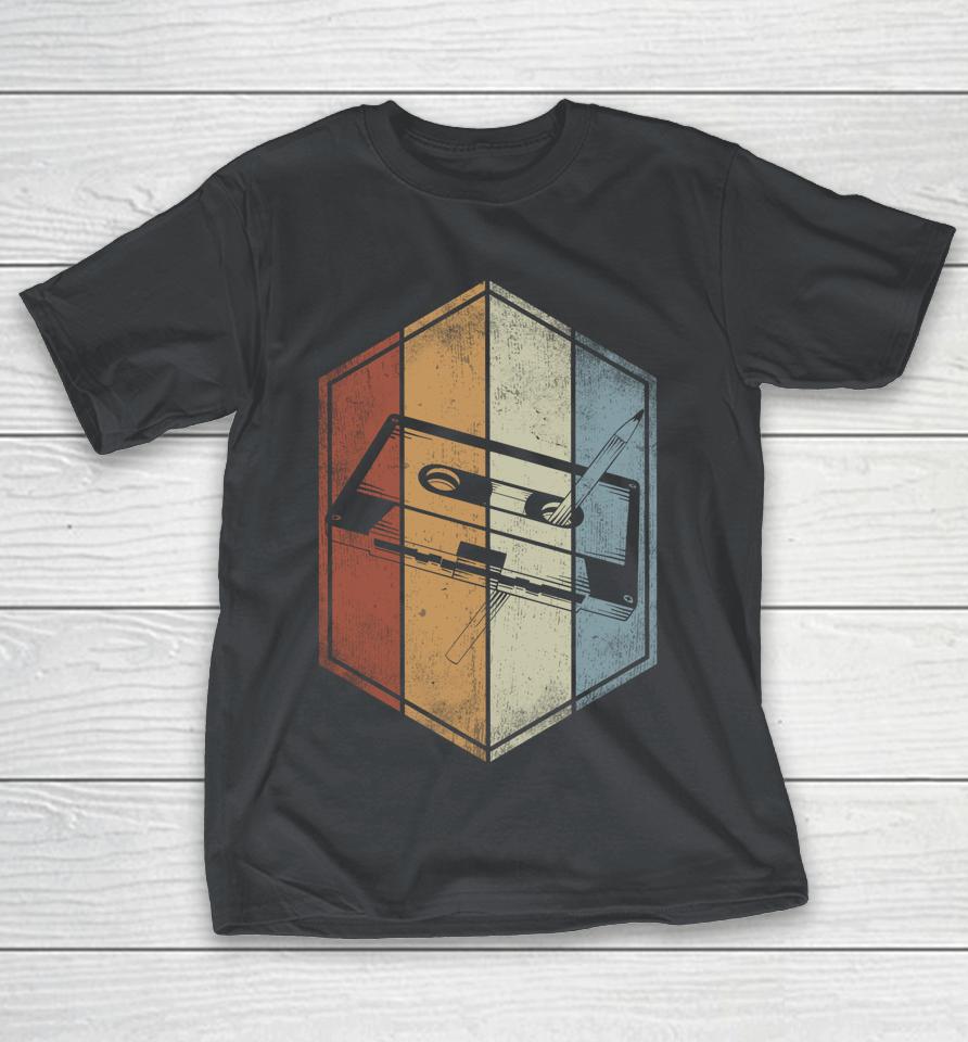 Cassette Tape Retro Vintage Style 80s Music Lover Band Shirts