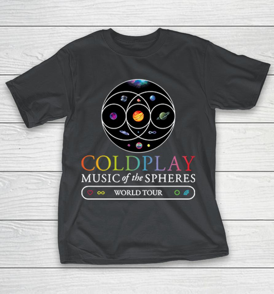 Coldplay Music Of The Spheres World Tour Shirts