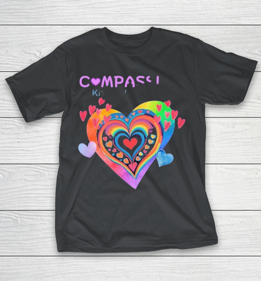 Compassion Knows No Borders Hearts Shirts