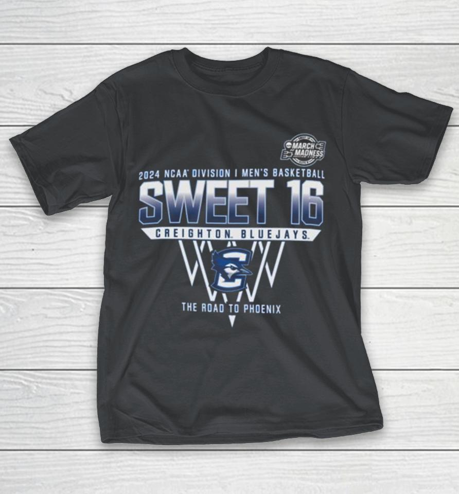 Creighton Bluejays 2024 NCAA Division I Men’s Basketball Sweet 16 The