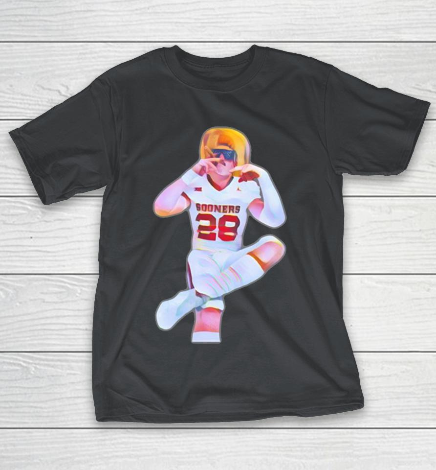 Danny Stutsman 28 Sooners Oklahoma Only Fears God Texas Fears Oklahoma T Shirts