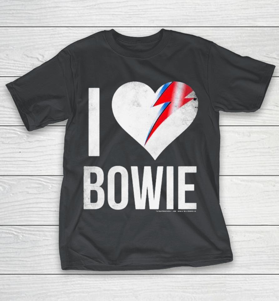 David Bowie I Love Bowie Shirts