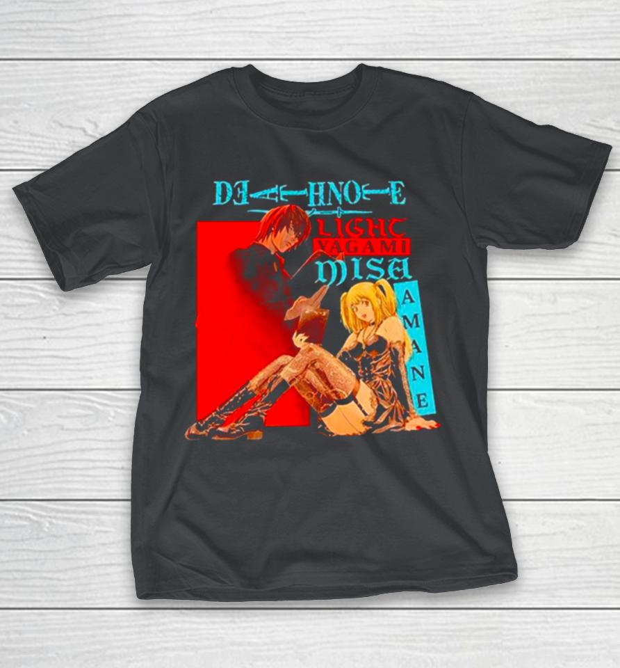 Death note light yagamI misa amane Shirts