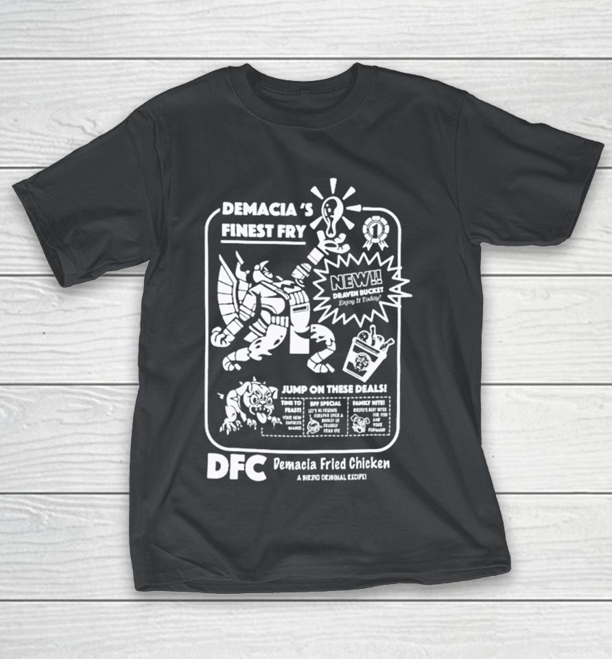 Demacian Fried Chicken Jamaica’s Finest Fry Jump On These Deals DFC A Birdio Recipe Shirts