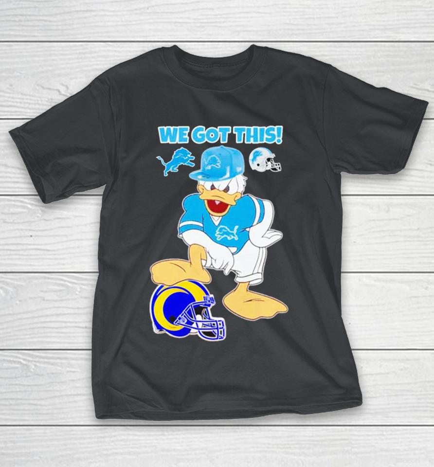 Detroit Lions we got this Donald Duck stomp Los Angeles Rams Shirts