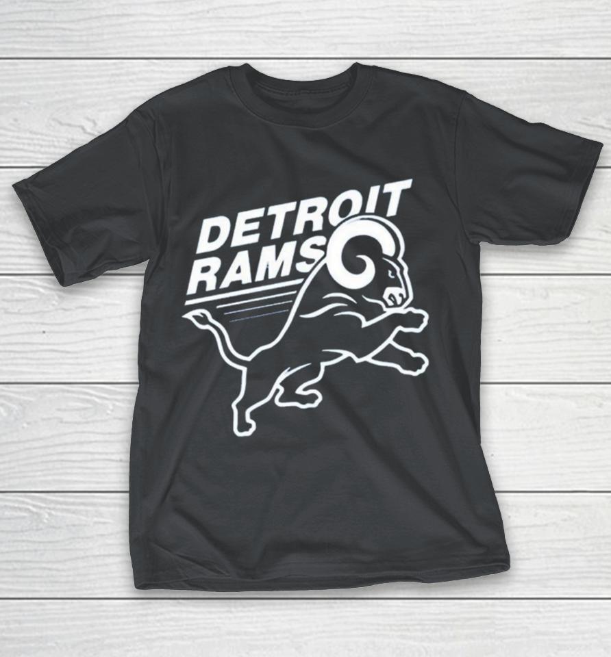 Detroit Rams logo Shirts