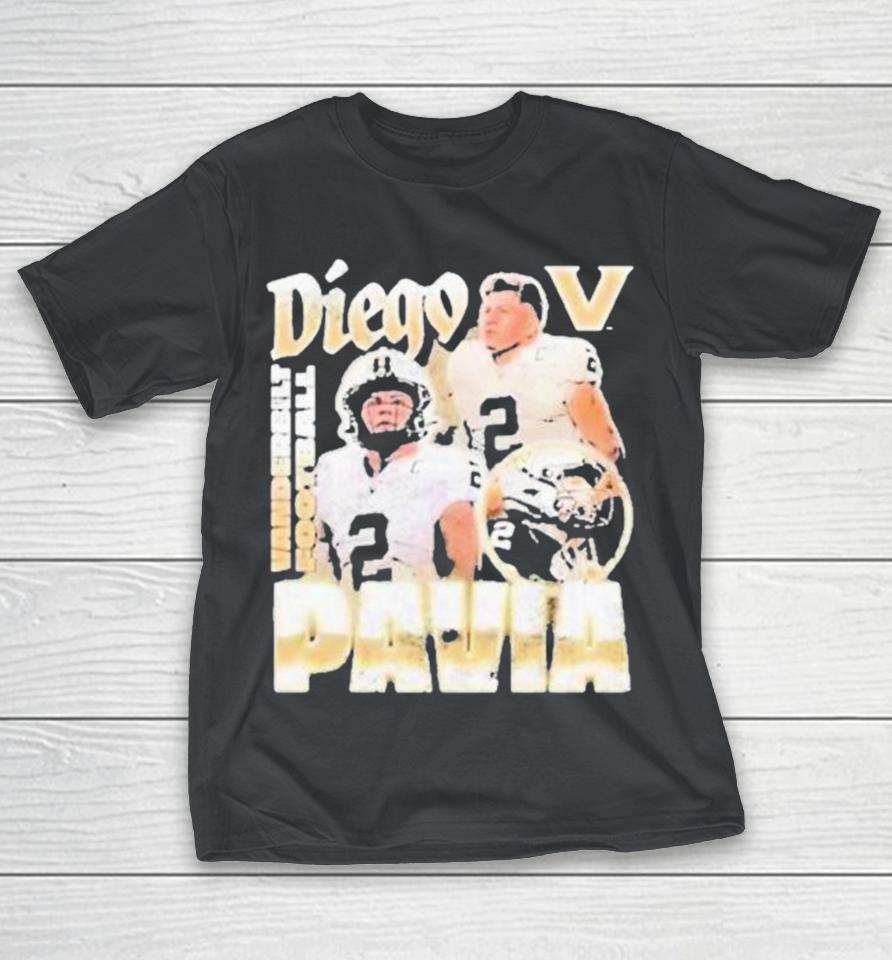 Diego Pavia Vanderbilt Football Players Shirts