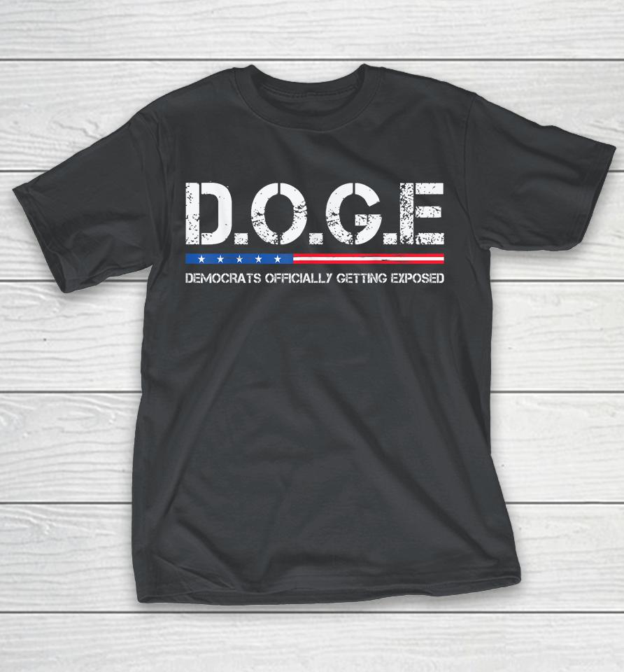 D.O.G.E Doge Democrats Officially Getting Exposed Shirts