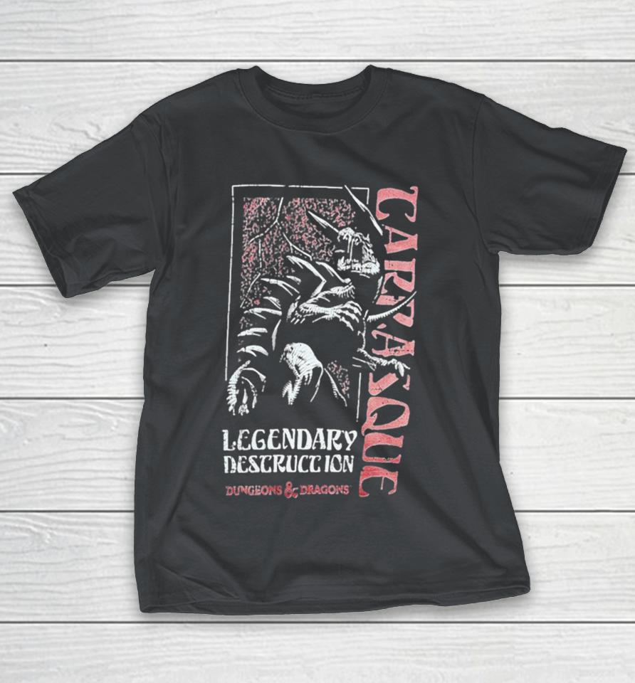 Dungeons & Dragons Legendary Destruction Tarrasque Shirts