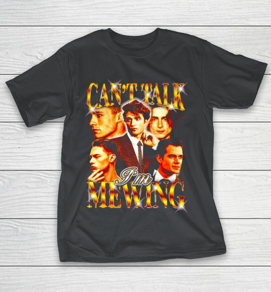 Edward Cullen can’t talk I’m mewing Shirts