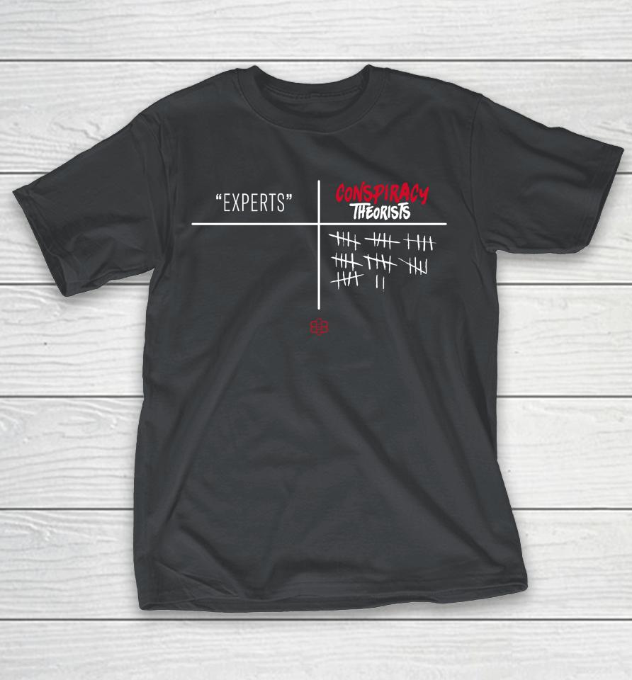 Experts Vs Conspiracy Theorists Shirts