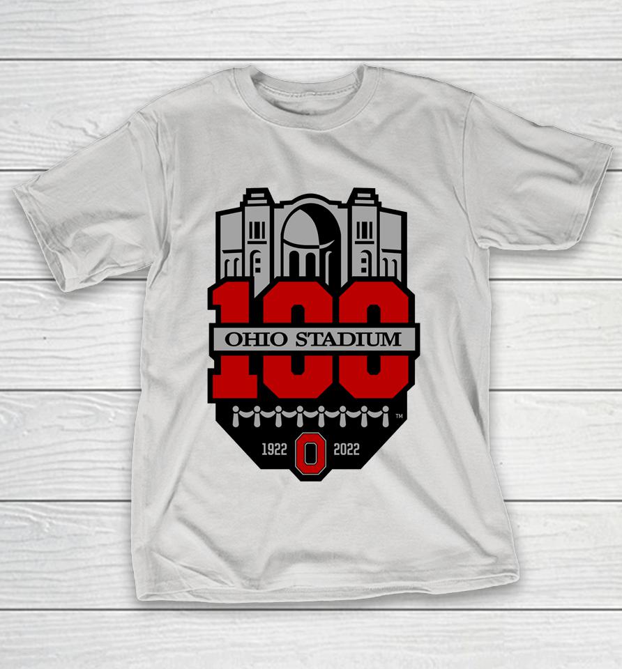 Fanatics Store Ohio State 19222022 Buckeyes 100th Year Stadium