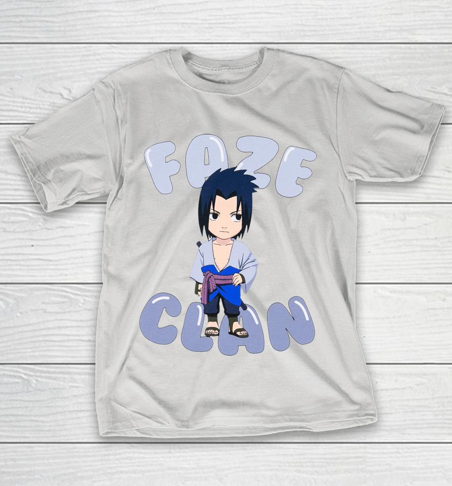 Faze Rug Merch Chibi Sasuke Shirts WoopyTee