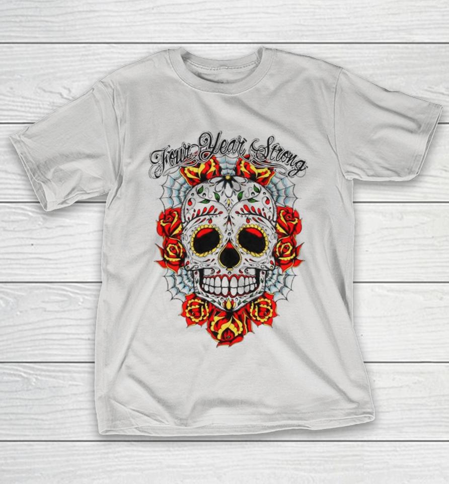 Four Year Strong Sugar Skull Shirts