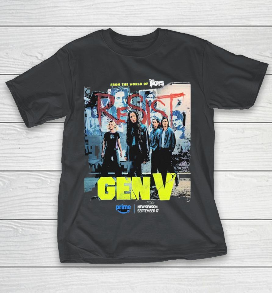 From The World Of The Boys Movie Gen V Season 2 Premieres September 17 2025 Shirts