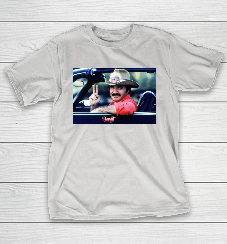 Gardner Minshew Burt Reynolds In Smokey And The Bandit Greeting Shirts