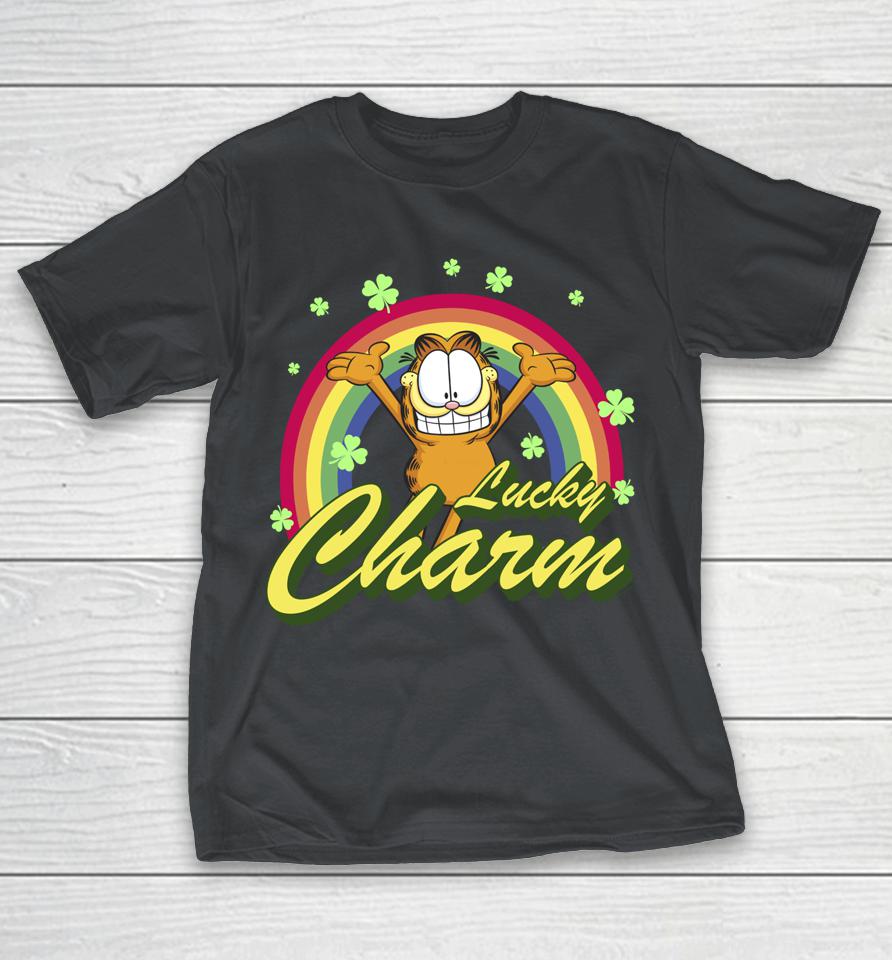 Garfield Lucky Charm Rainbow St Patrick's Day Shirts