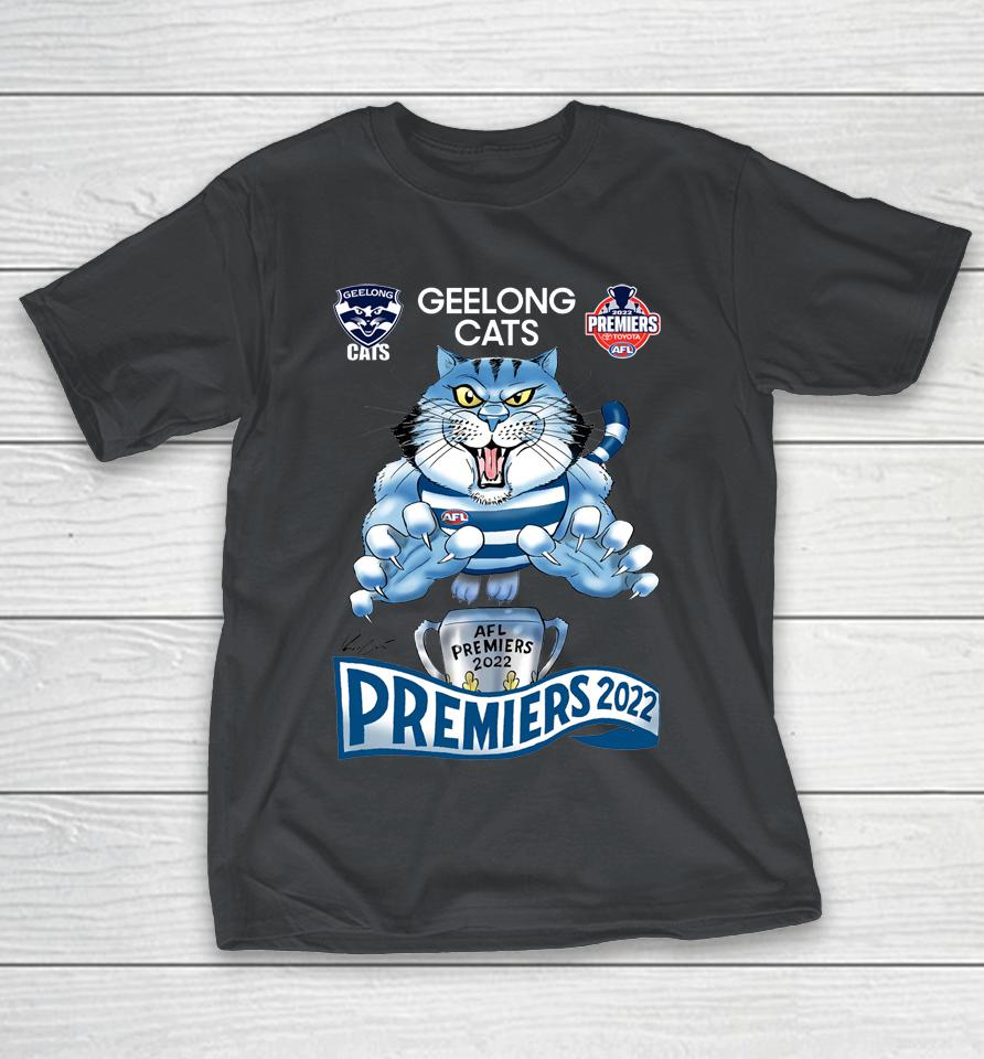 Geelong Cats AFL Premiers 2022 Shirts WoopyTee
