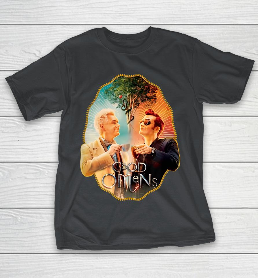 Good Omens Ein Toast Auf Die Welt Shirts
