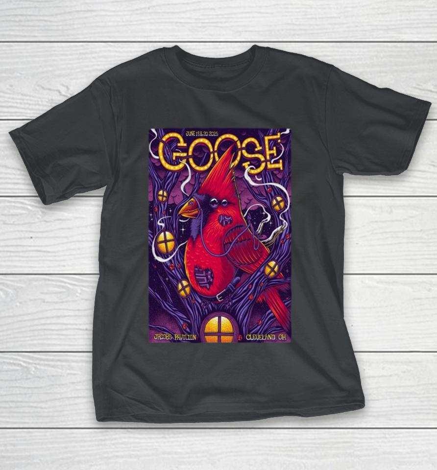 Goose At Jacobs Pavilion Cleveland OH On June 19-20 2025 Shirts