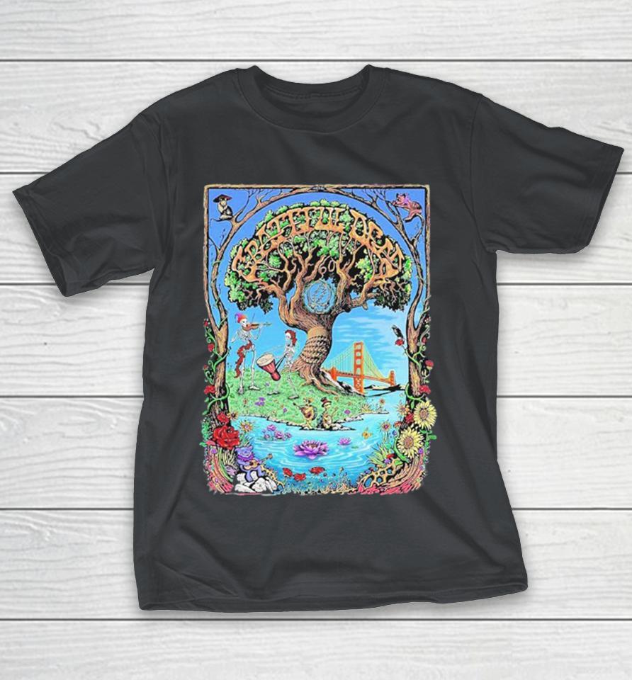 Grateful Dead 60 Years Of Dead Celebration 2025 The Old Oak Tree Shirts