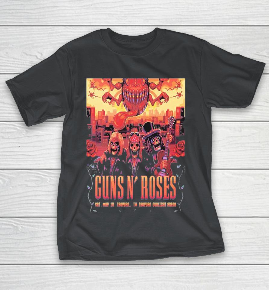 Guns N’ Roses Live In Taiwan Taoyuan Sunlight Arena Concert May 10 2025 Tour Shirts