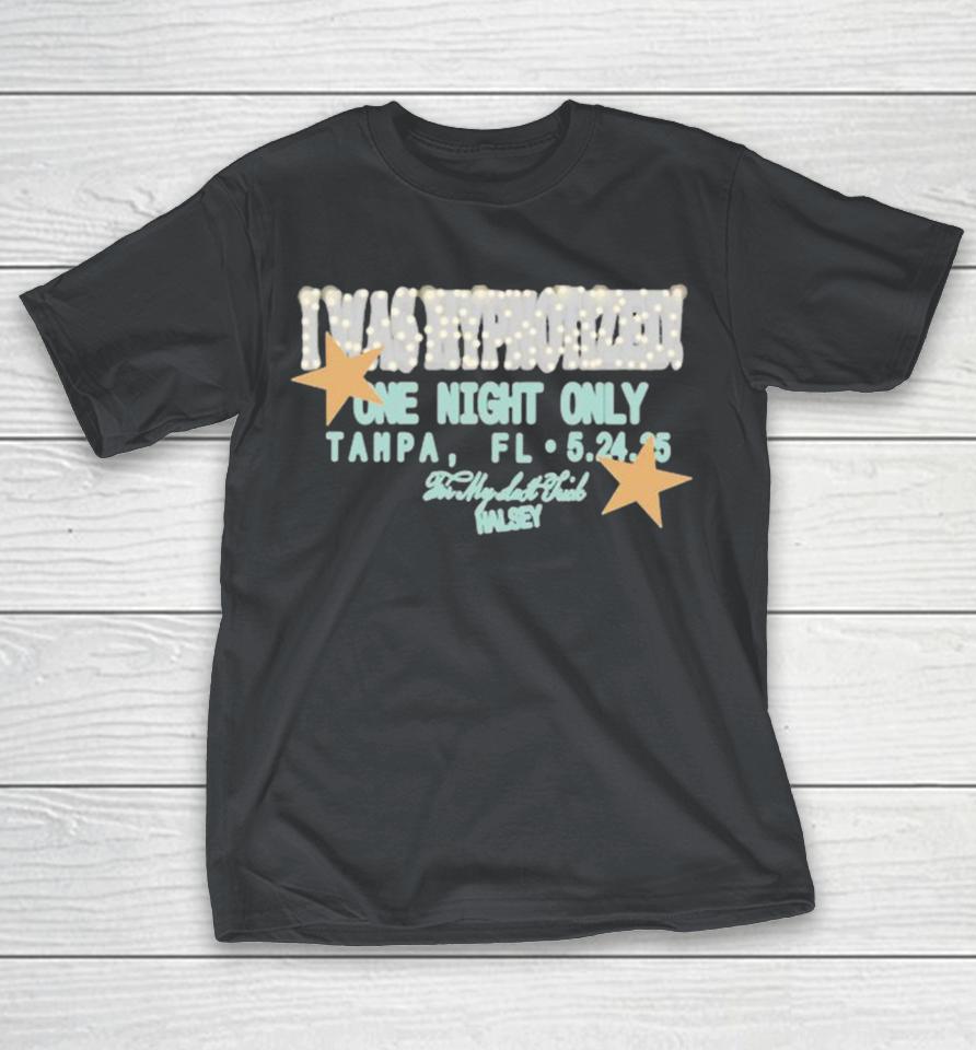 Halsey I Was Hypnotized One Night Only Tampa FL 2025 My Last Trick Shirts