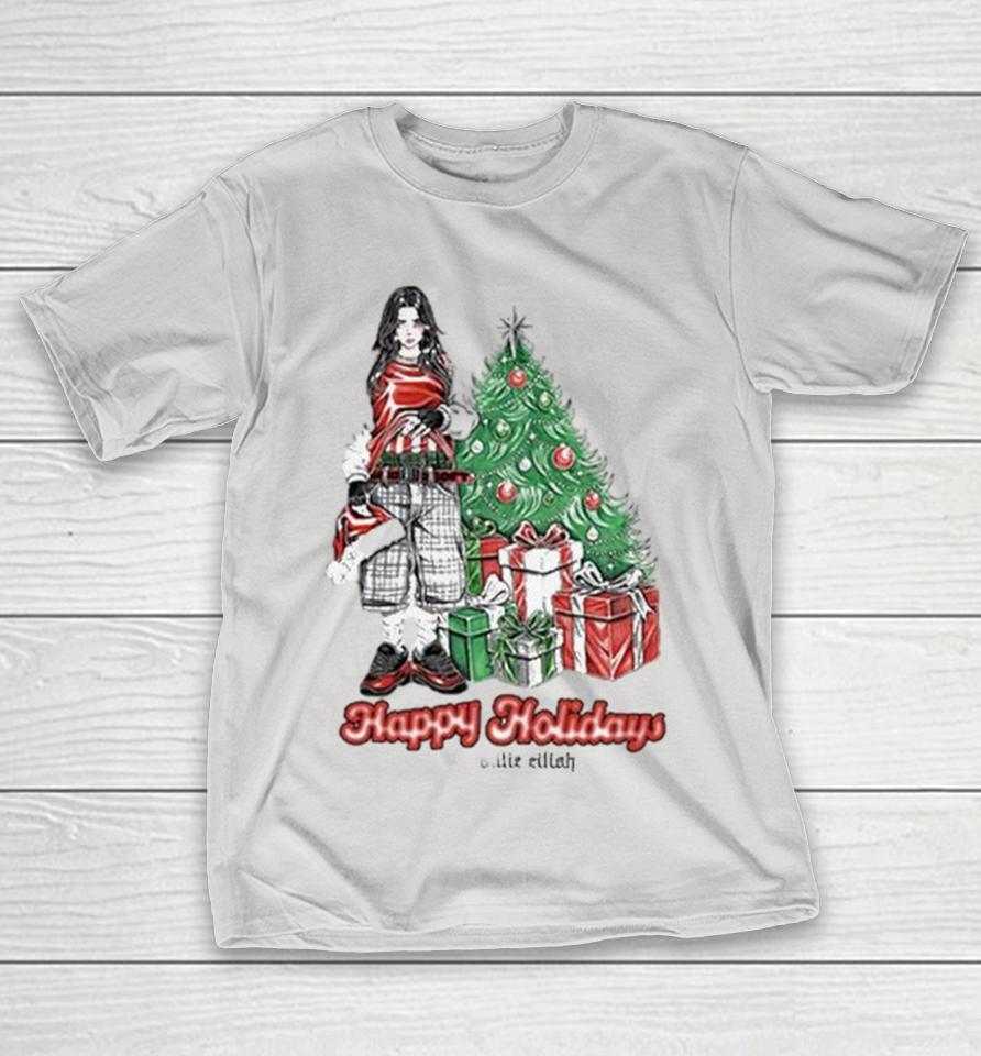 Happy Holidays From Billie Eilish Christmas 2024 Shirts