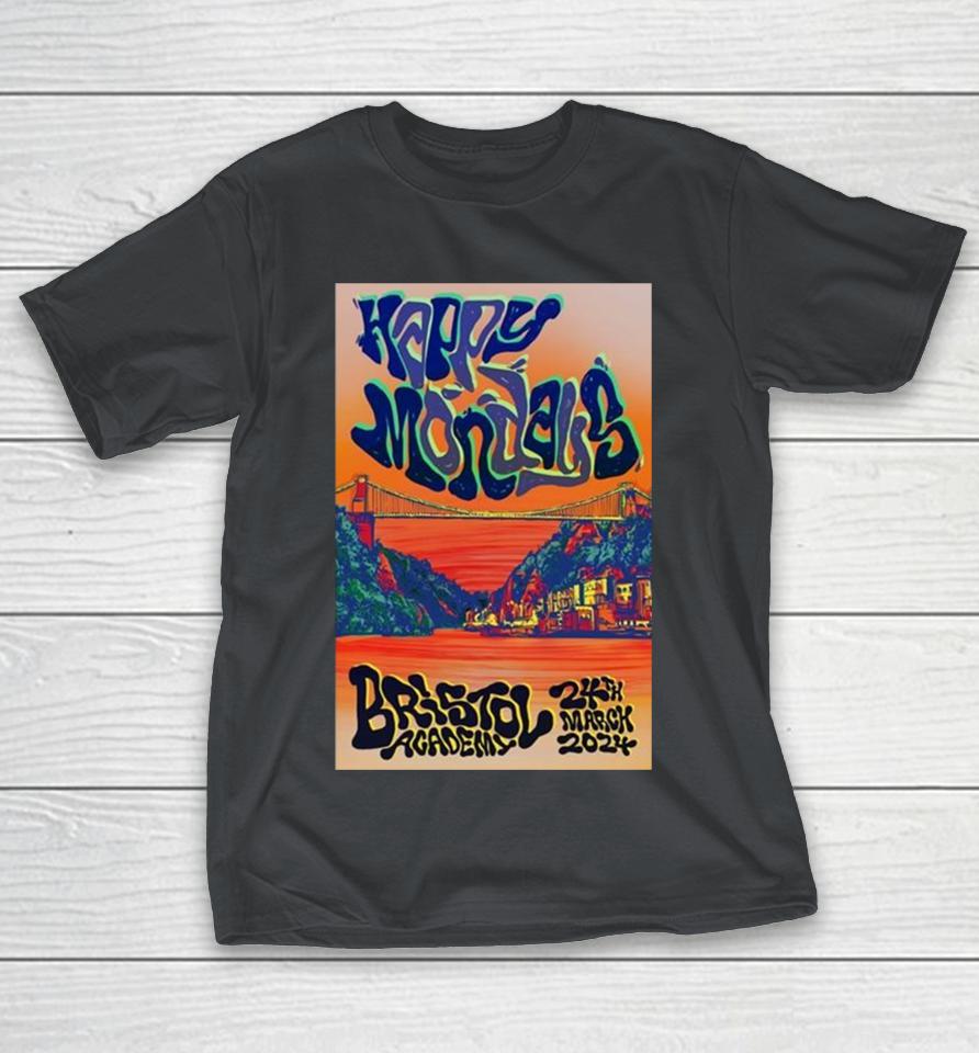 Happy Mondays March 24 2024 Bristol Academy Shirts