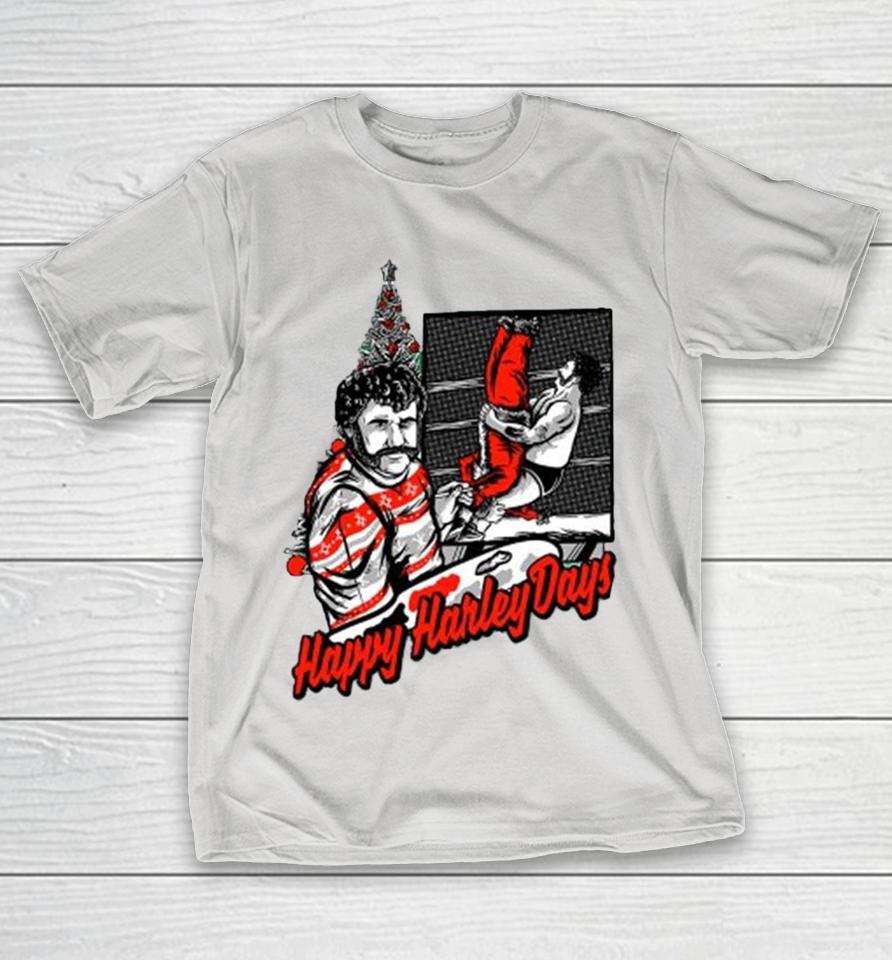 Harley Race Christmas Happy Harley Days Shirts