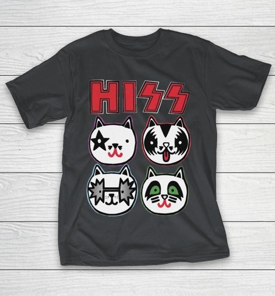 Hiss Kiss Cat Owner Rocker 2023 Shirts