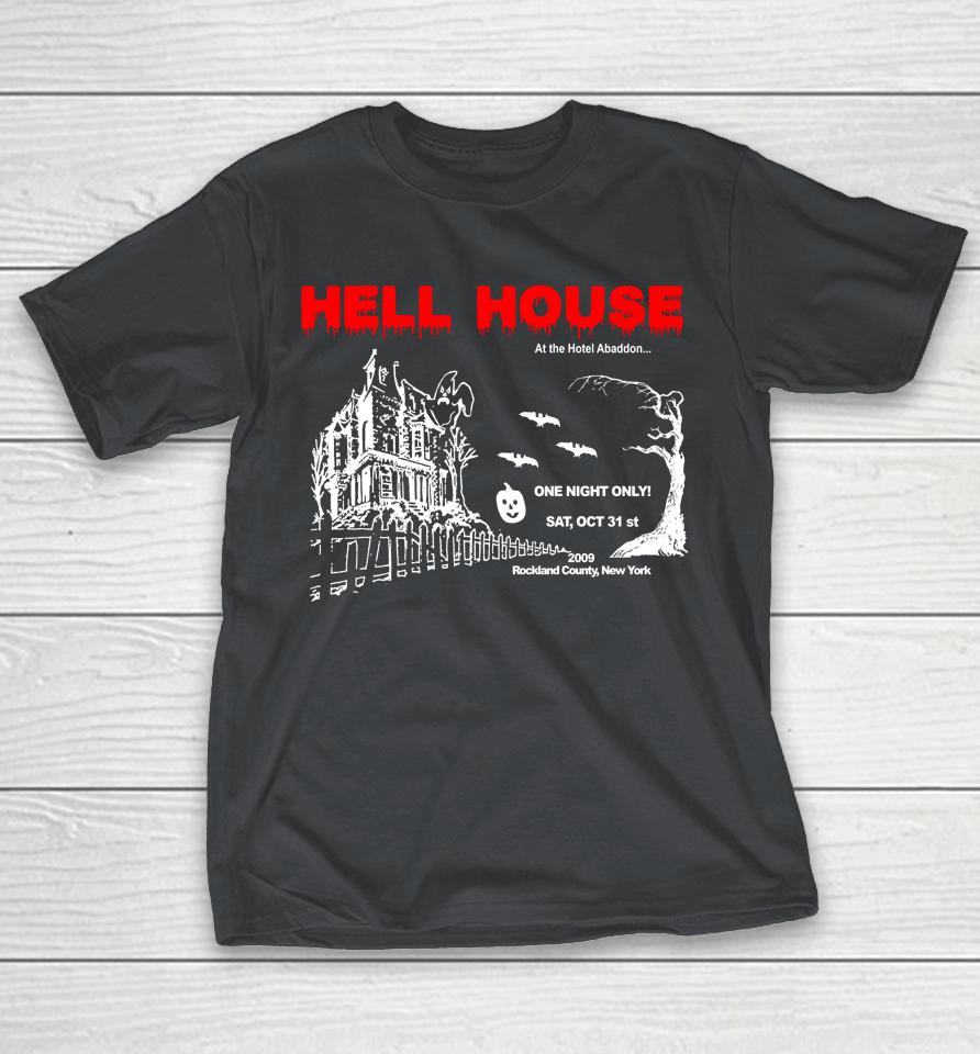 Hotel Abaddon Souvenir Hell House I Survived The Opening Night Of Hell House Shirts