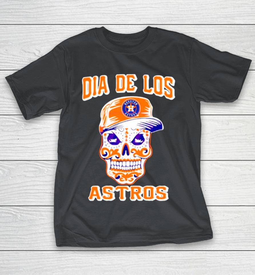 Houston Astros Sugar Skull Dia De Los Astros Shirts