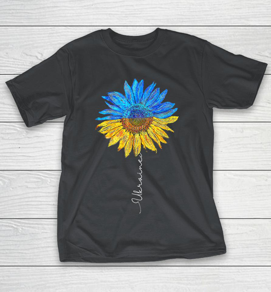 I Stand With Ukraine Ukraine Flag Sunflower Vintage Shirts