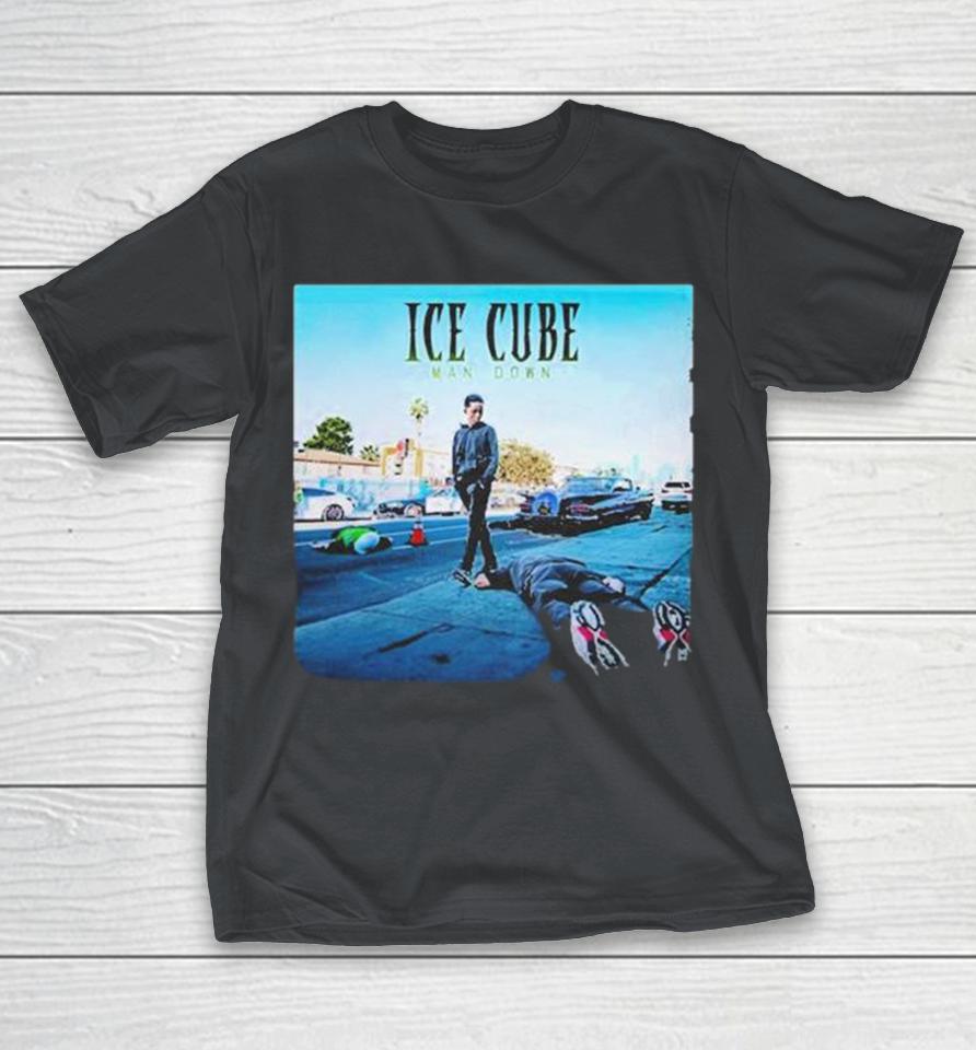 Ice Cube Man Down Street Black 2024 Shirts